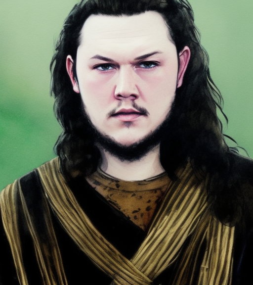 06_Dylan Banta as a Lord of The Rings character, Painted by Greg Rutkowski.png